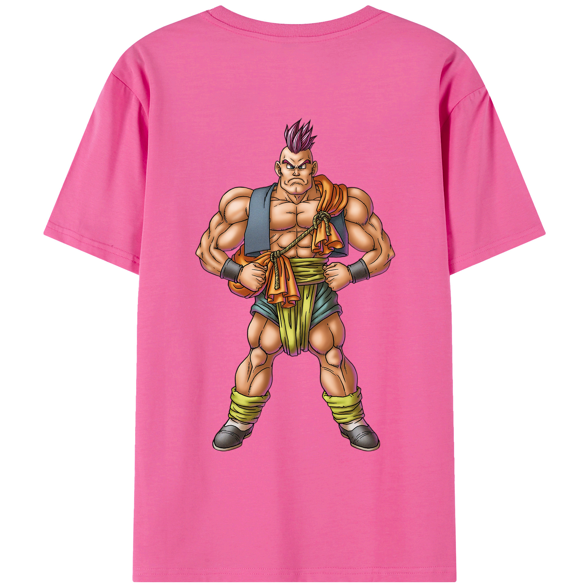 （画像用） ドラゴンクエスト Doragon Kuesuto Dragon Quest レディース半袖Tシャツ(バックプリント)